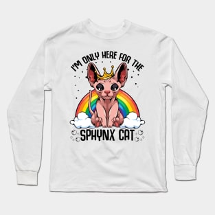 Sphynx Cat Long Sleeve T-Shirt